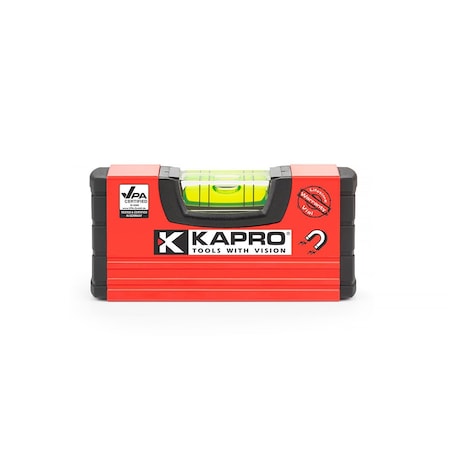 Kapro 246 Handy Magnetic Pocket Level, 4-Inch 246M